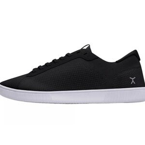 Flux Adapt Trainer Concrete Grey Barefoot Knit  Black White Sneakers Sz 10W 9Men